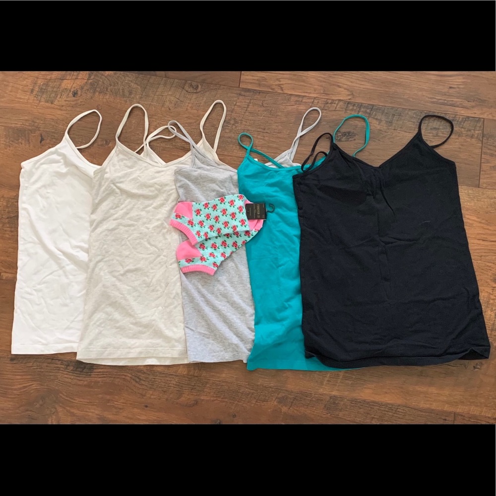 Forever 21 Tank Top and Sock Bundle